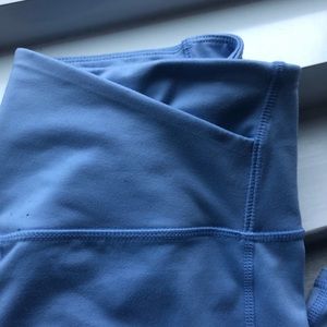 Light blue high waisted crossed zella leggings